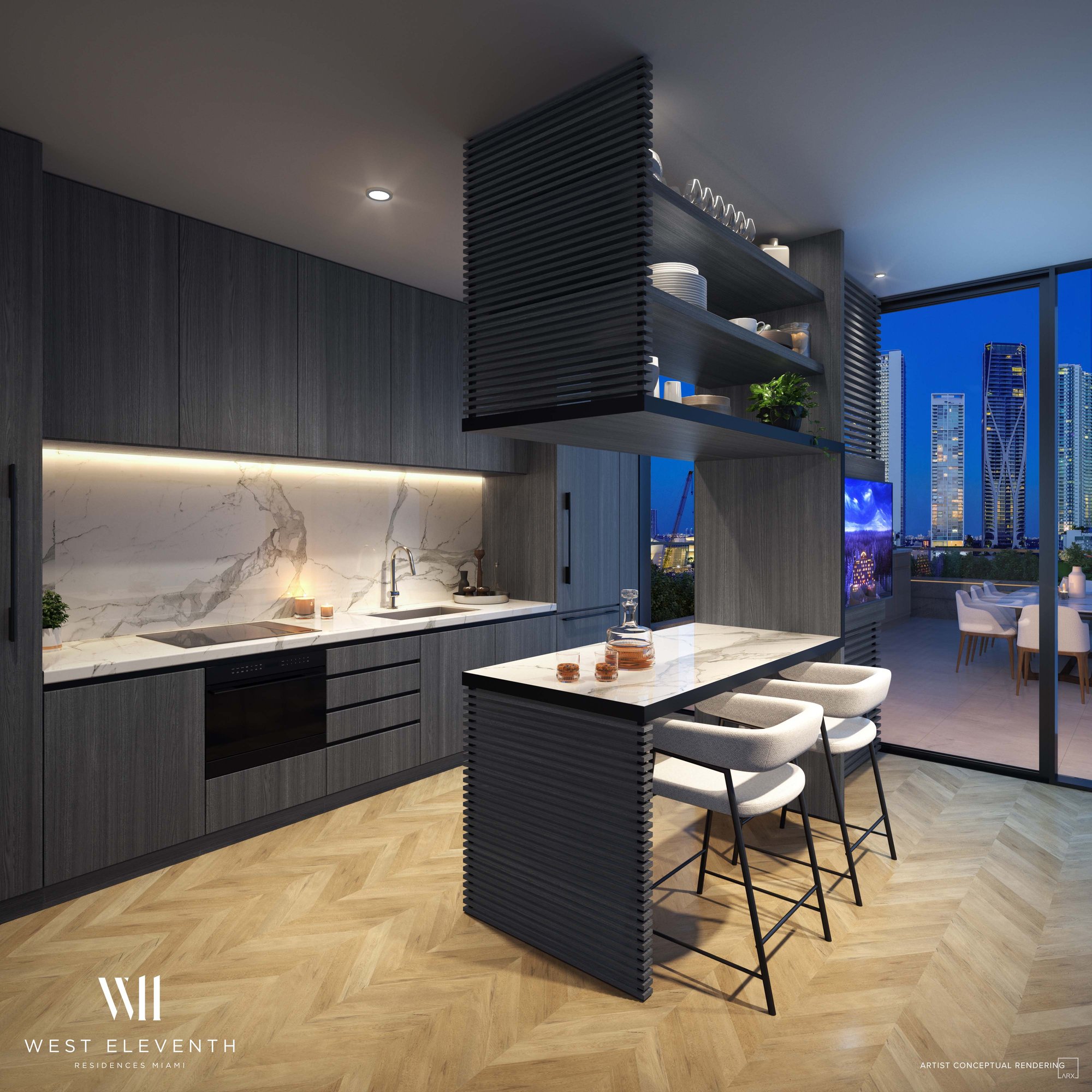 West Eleventh - Residence Kitchen